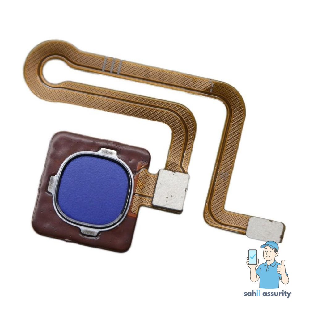 Fingerprint Sensor with Flex Cable for Vivo Y91 Blue